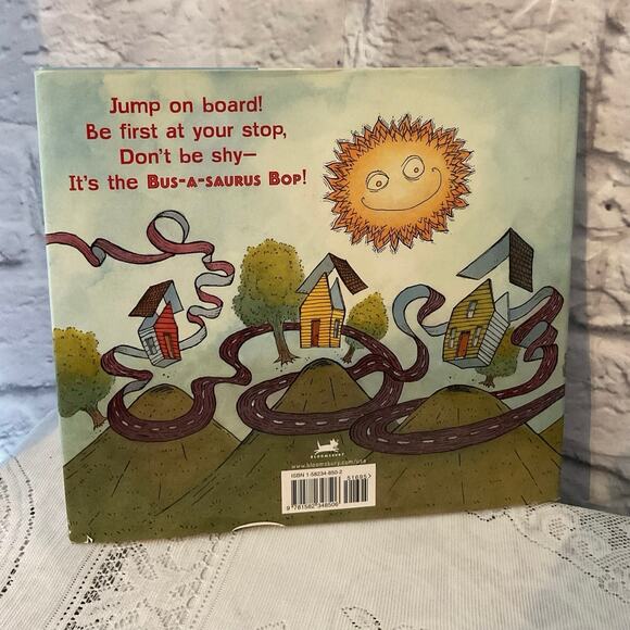 BUS-A-SAURUS BOP By Diane Z. Shore & David Clark Hardcover Excellent - Picture 2 of 7